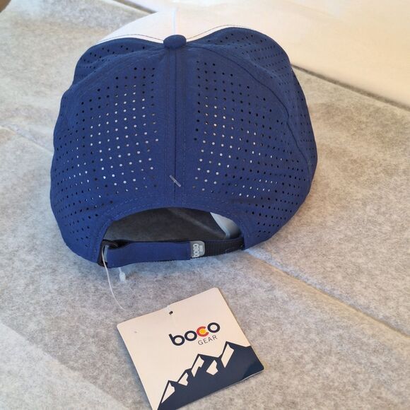 IRONMAN VR FINISHER RUNNING TRUCKER WHITE and BLUE - Picture 5 of 13